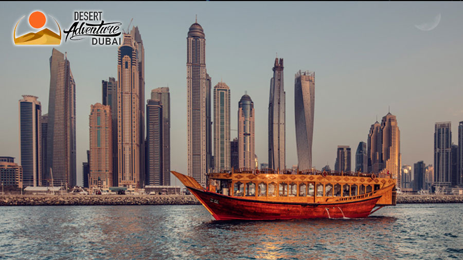 Dhow Cruise in Dubai Creek and Marina